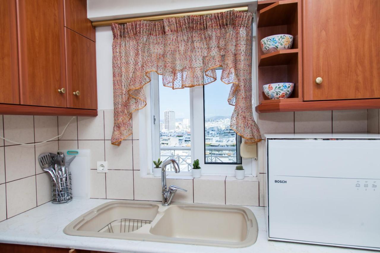 Penthouse With Fabulous Views Zografou Apartment Athens Exterior photo