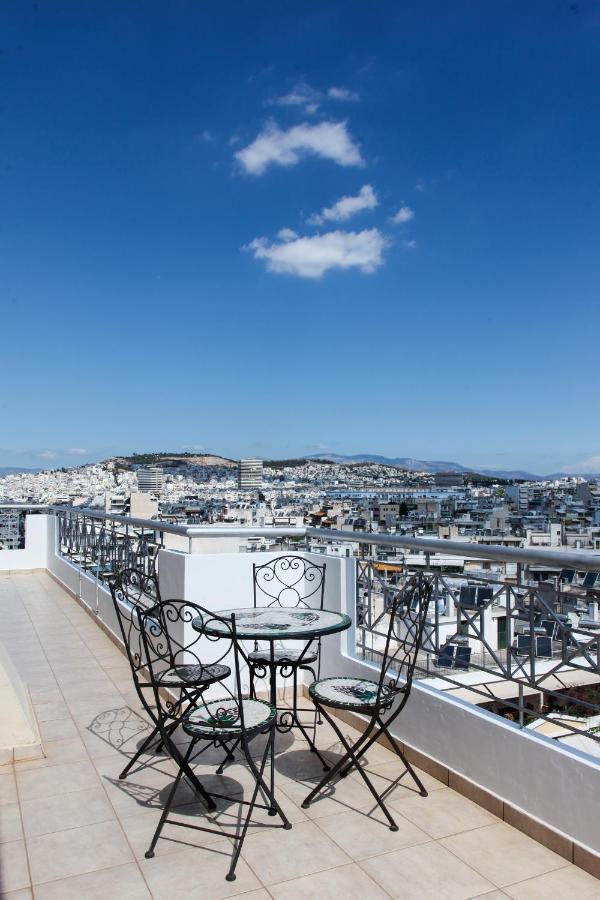 Penthouse With Fabulous Views Zografou Apartment Athens Exterior photo